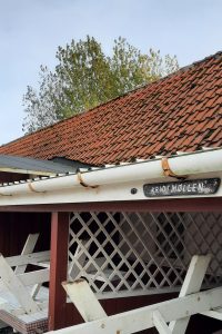 Fiskernes tilholdssted ved havnen ved bøgeskoven